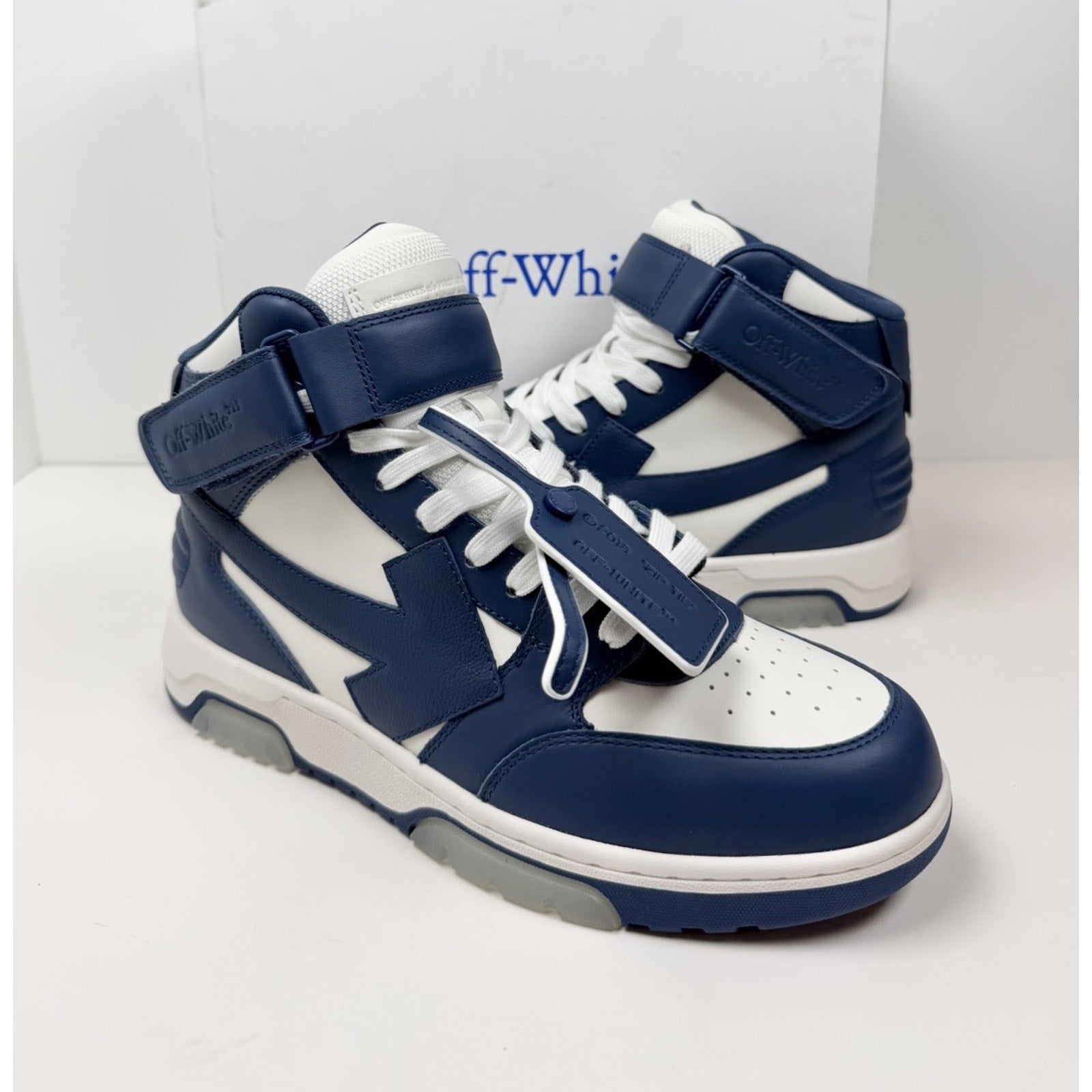 Size 41EU/8US- Off-White Out Of Office Mid Blue NEW