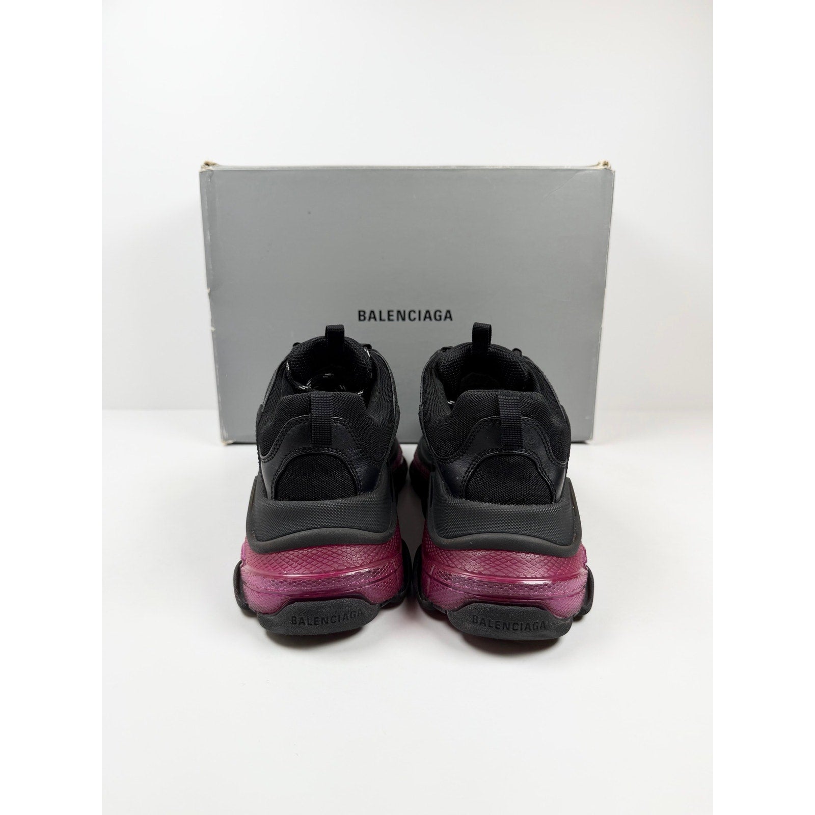 Size 43EU/10US - Balenciaga Triple S Black