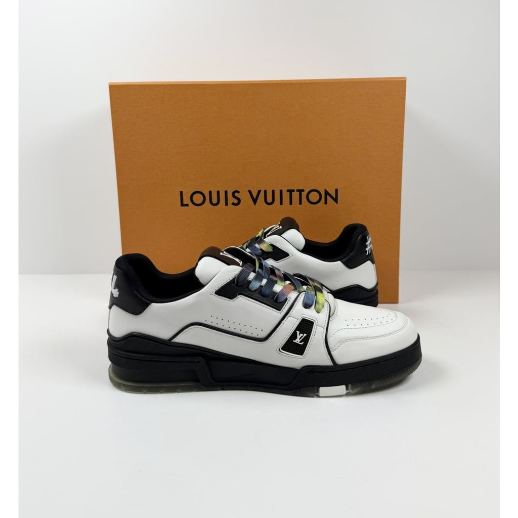 Size 7UK/8US - Louis Vuitton White Black Trainer NEW