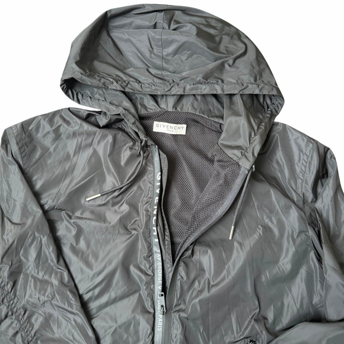 Size L - Givenchy Black Windbreaker