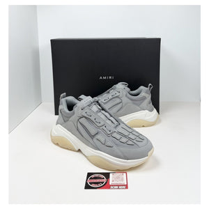 Size 45EU/12US - Amiri Bone Runner Grey White NEW