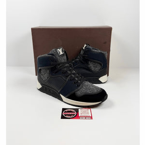 Size 6.5UK/7.5US - Louis Vuitton Black Grey High Top
