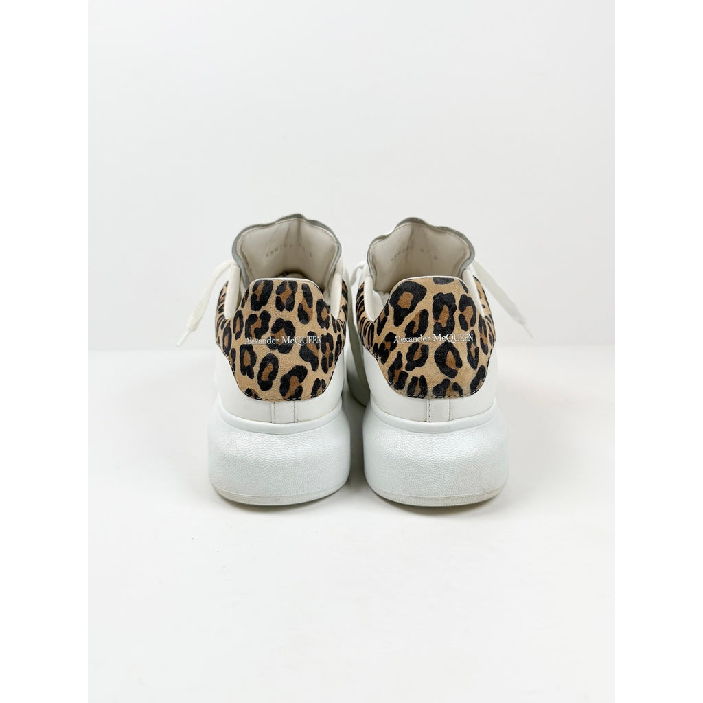 Size 41EU/8US - Alexander McQueen White Leopard