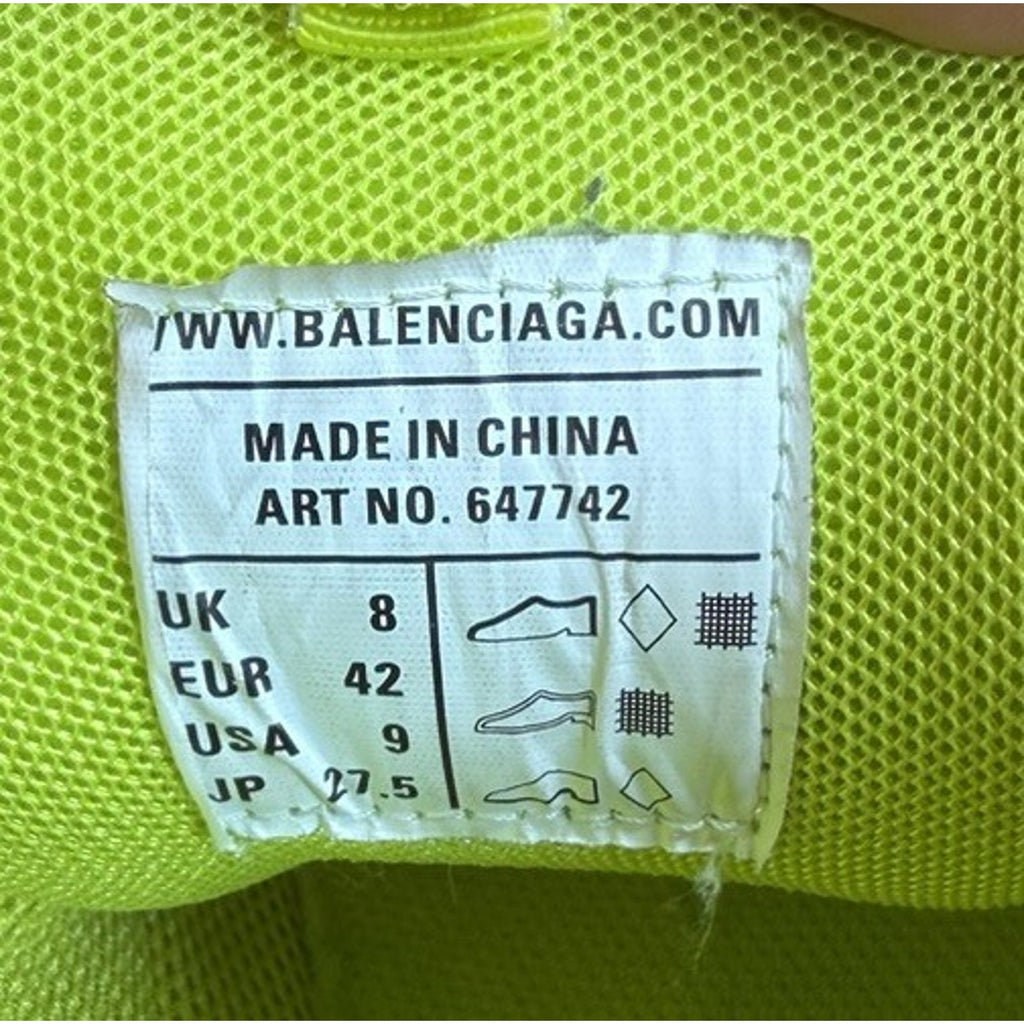 Size 42EU/9US - Balenciaga Track Neon