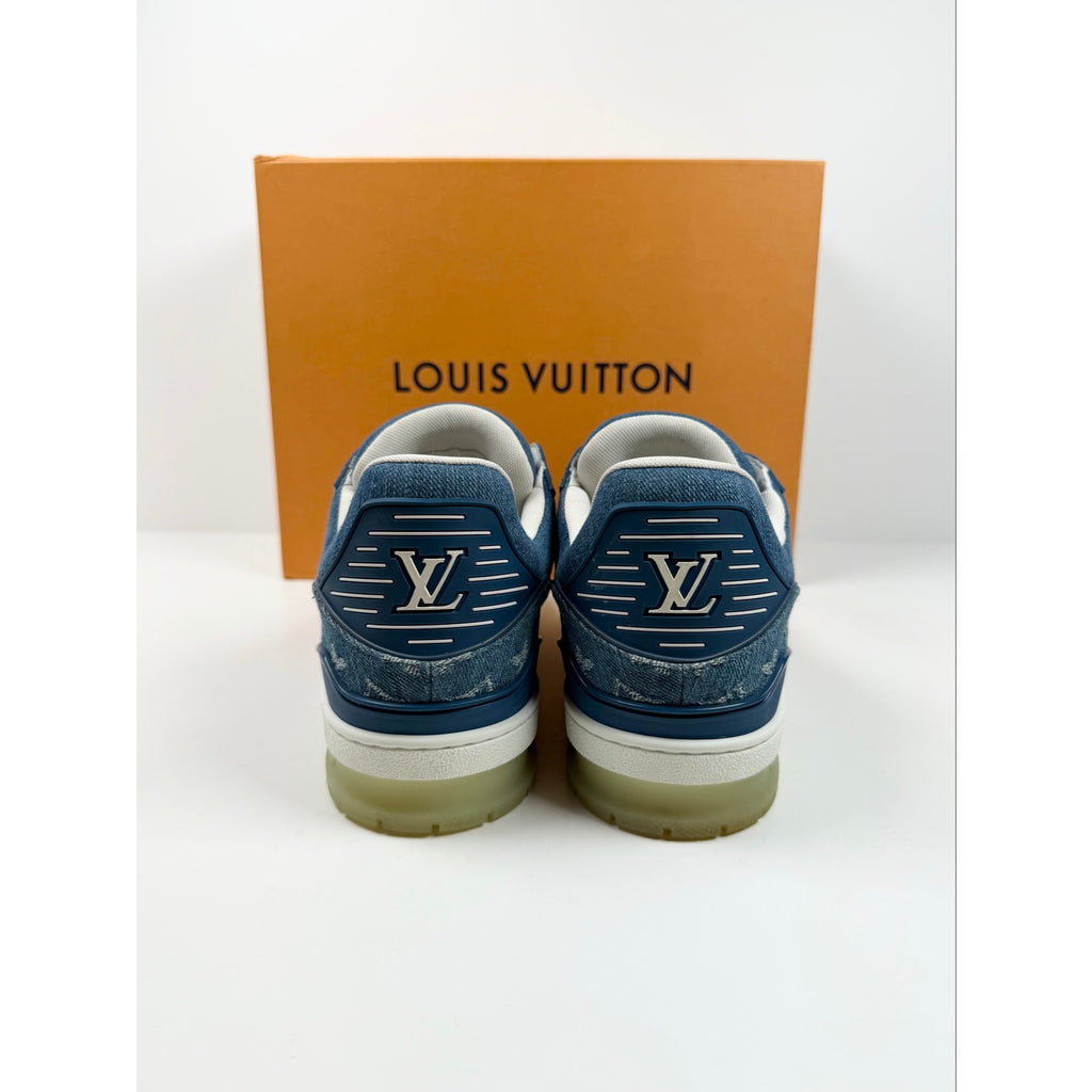 Size 9.5UK/10.5US - Louis Vuitton Monogram Denim Trainer
