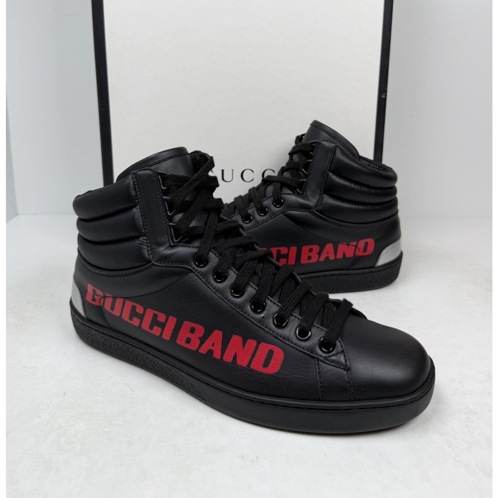 Size 6US - Gucci Ace Band High Top