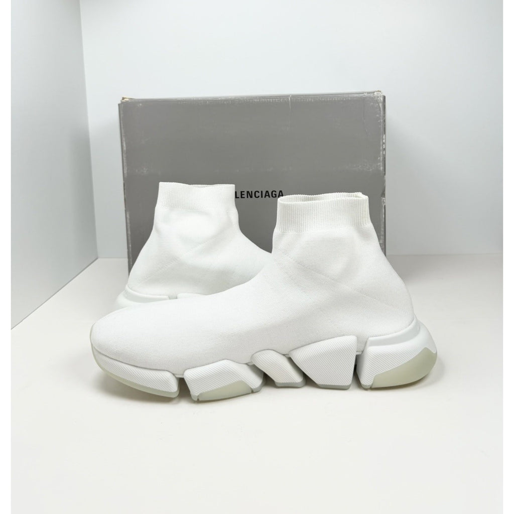 Size 47EU/14US - Balenciaga Speed 2.0 Triple White NEW