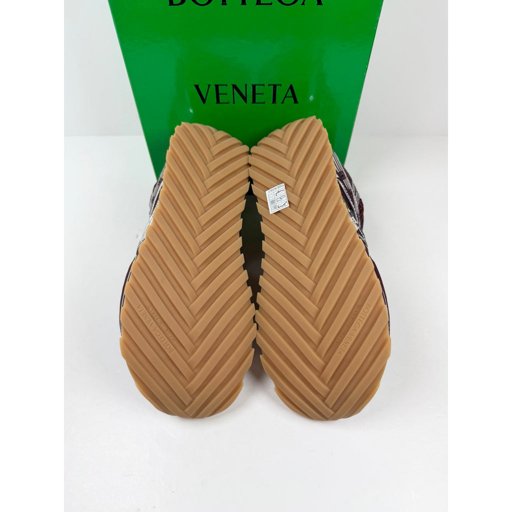 Size 44EU/11US - Bottega Veneta Orbit Barolo Silver NEW