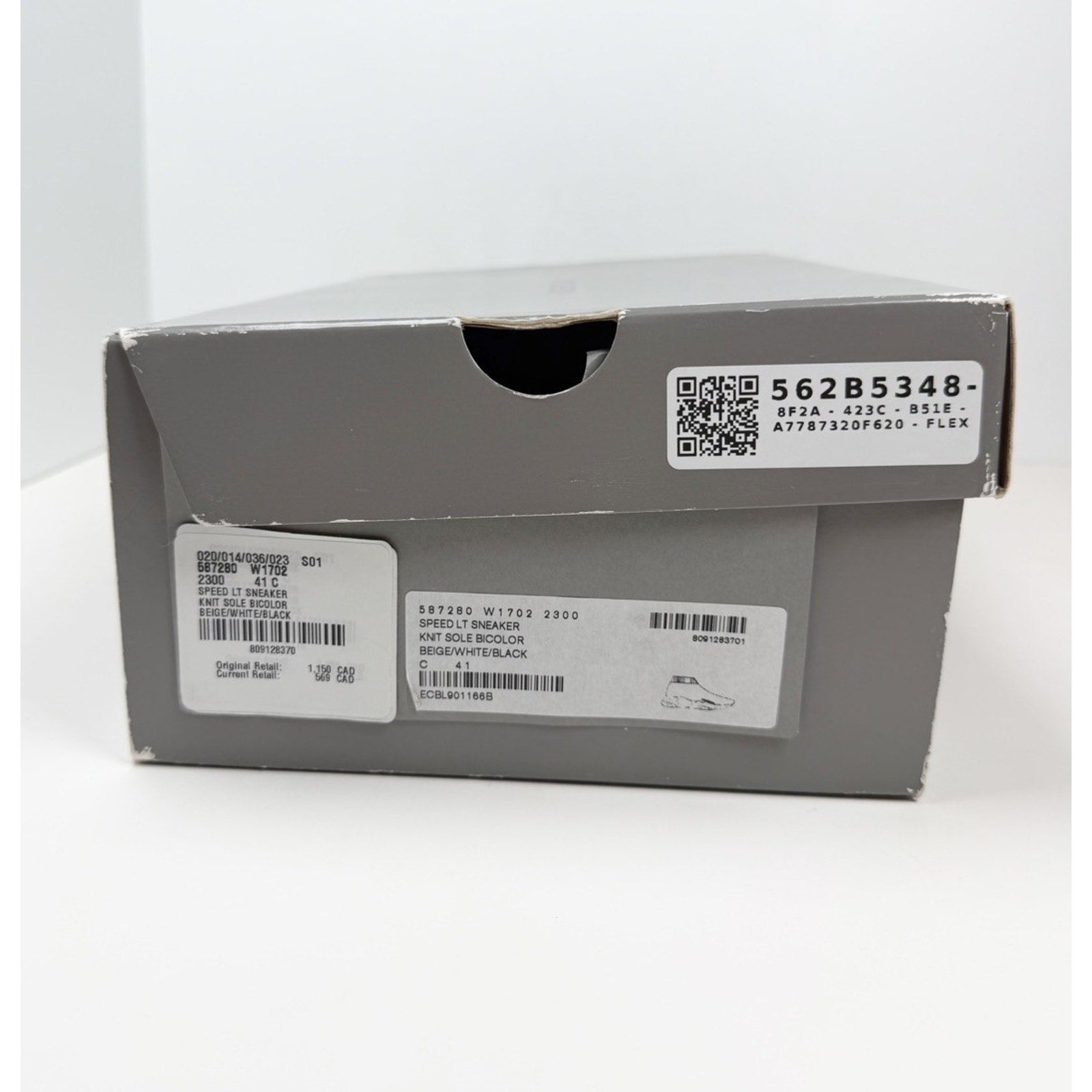 Size 41EU/8US - Balenciaga Speed Trainer Beige NEW