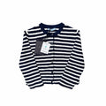 Size M - Prada Striped Bouclé Cardigan Sweater NEW