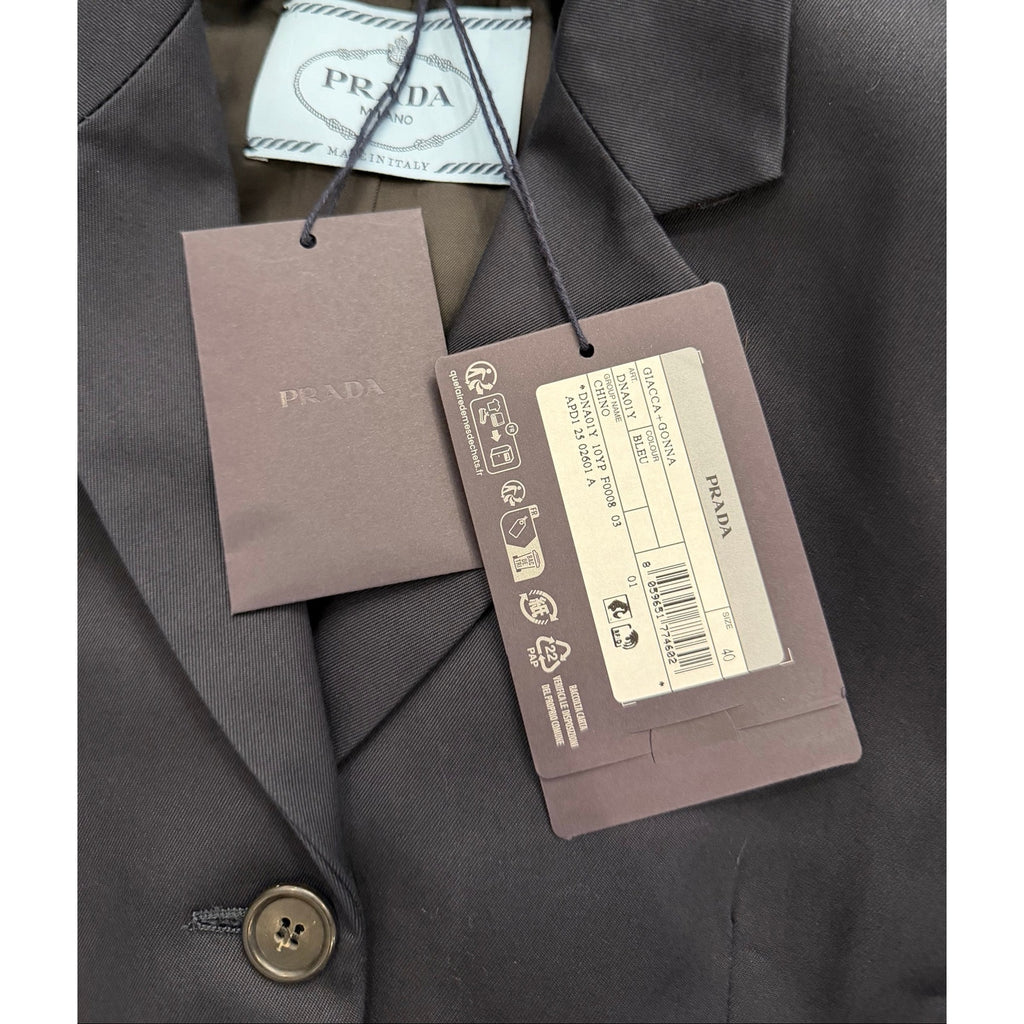 Prada Women’s Blazer & Skirt Suit Set Size 40 (US S) NEW