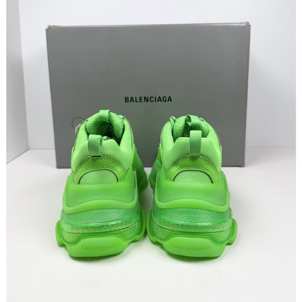 Size 35EU/5W - Balenciaga Triple S Fluo Green NEW