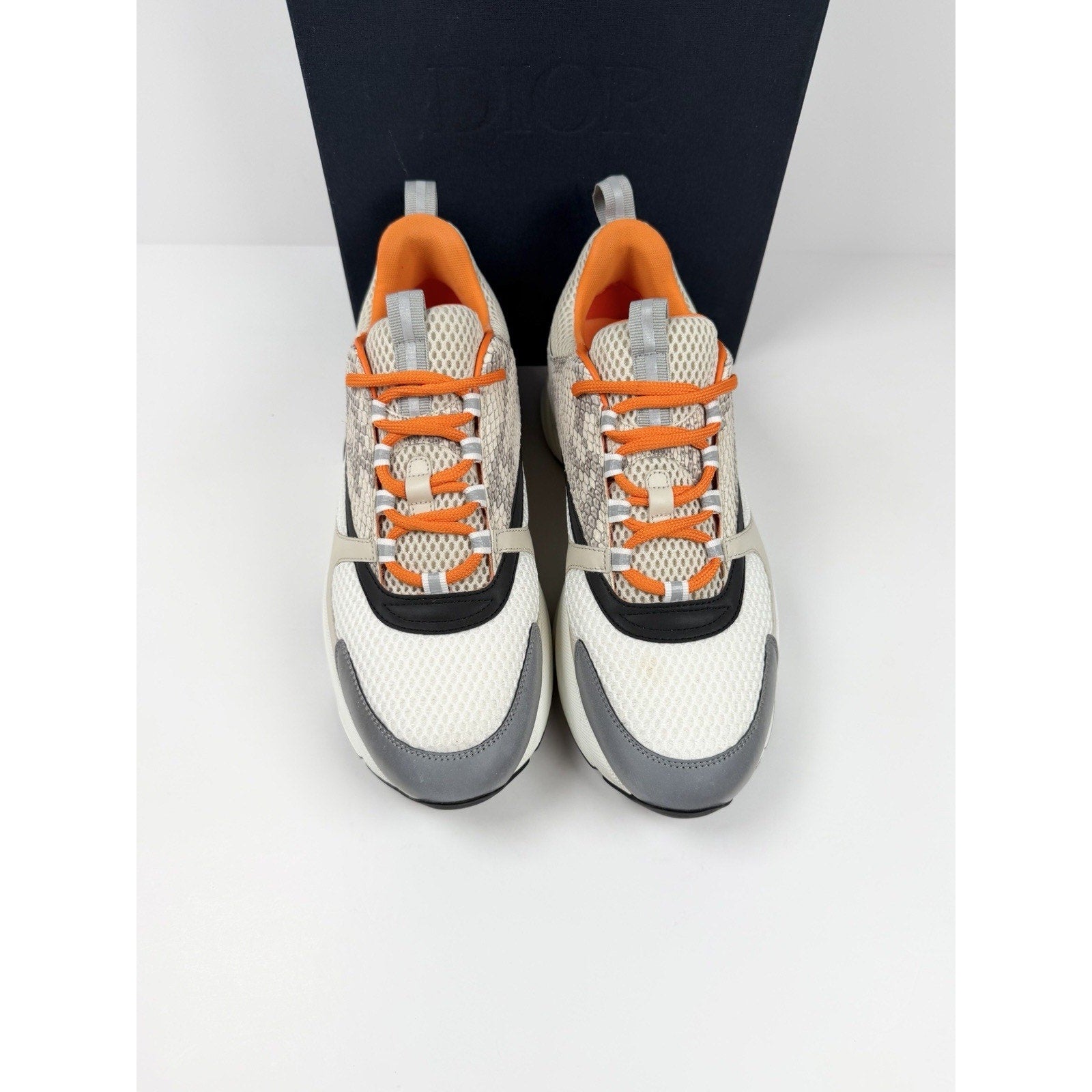Size 44EU/11US - Dior B22 Python Beige Sneakers