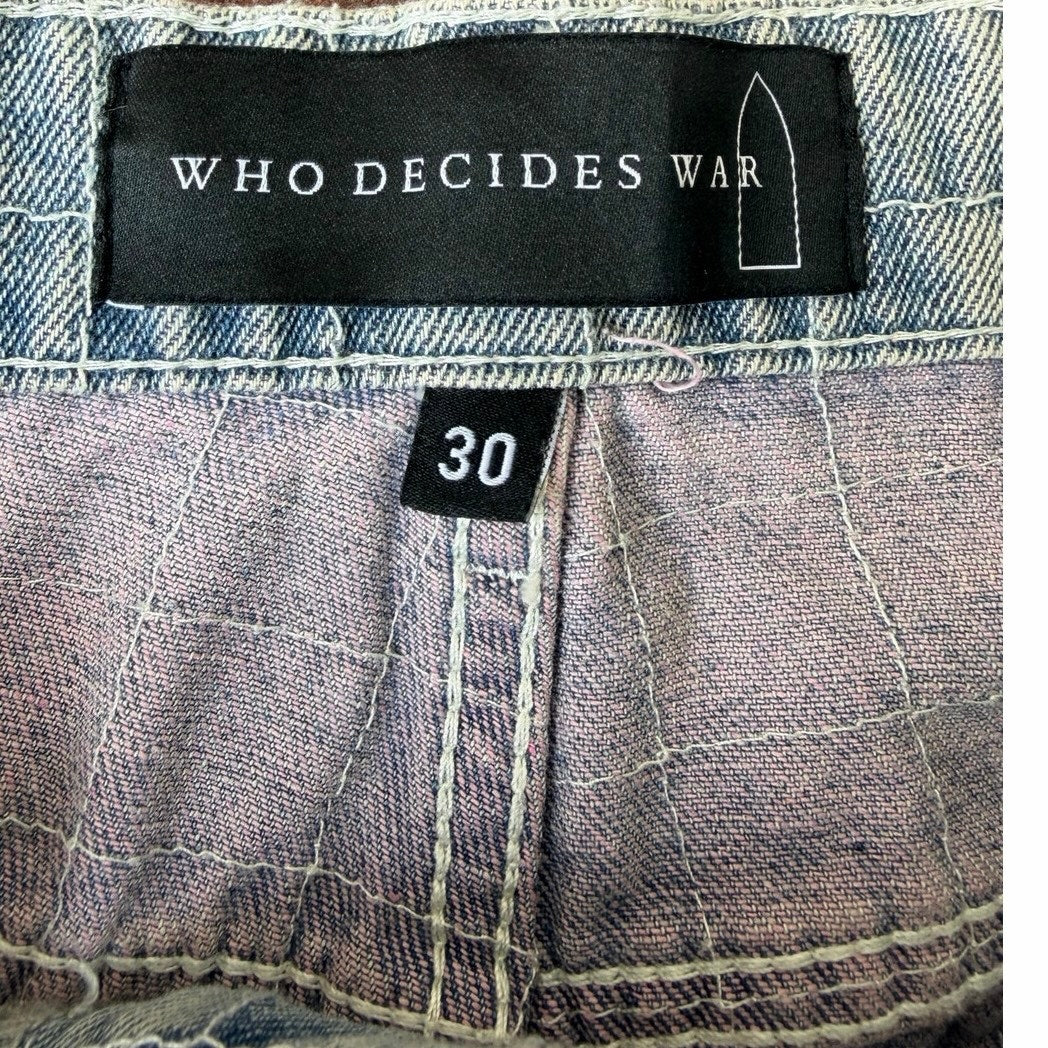 Size 30 - Who Decides War Light Blue Jeans