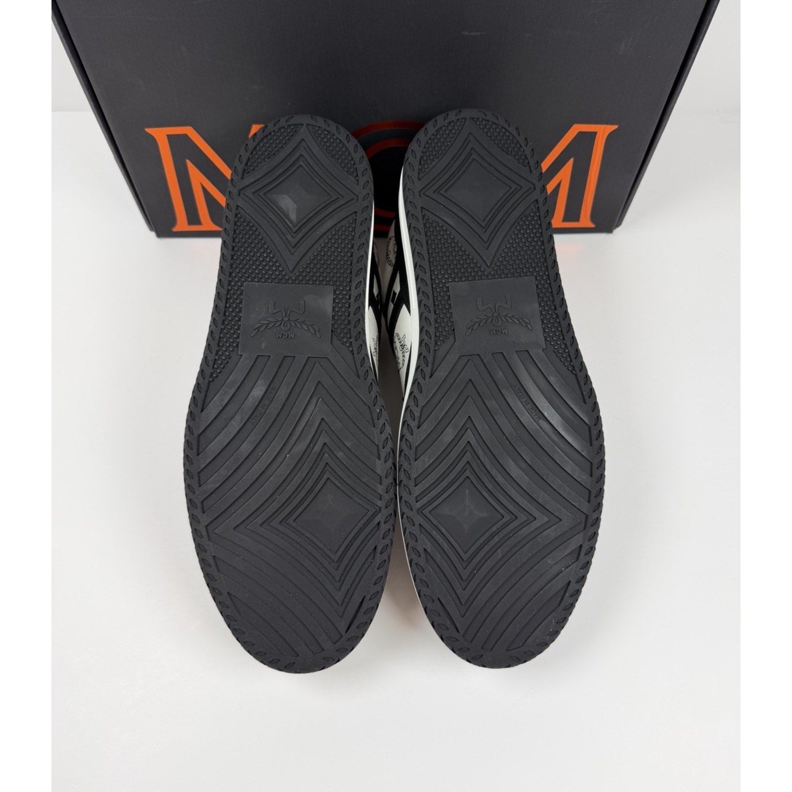 Size 12 - MCM Neo Terrain Visetos Low Sneakers NEW!