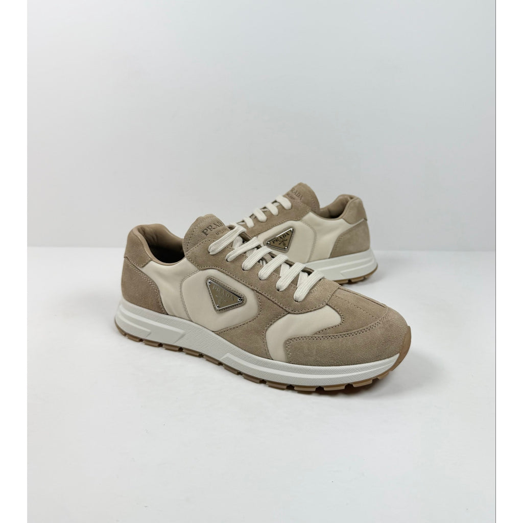 Size 8.5UK/9.5US - Prada Prax Suede Nylon NEW