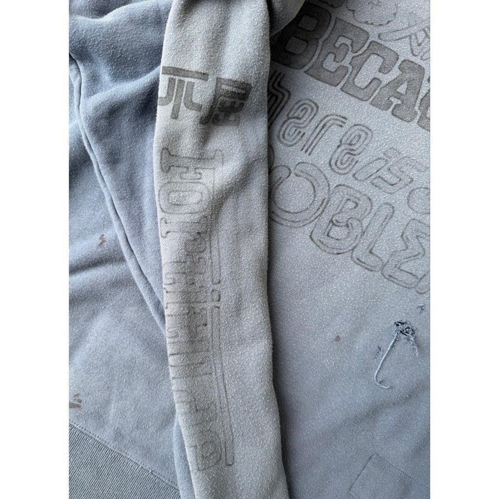 Size XL - Maison Mihara Yasuhiro Distressed Look Crewneck