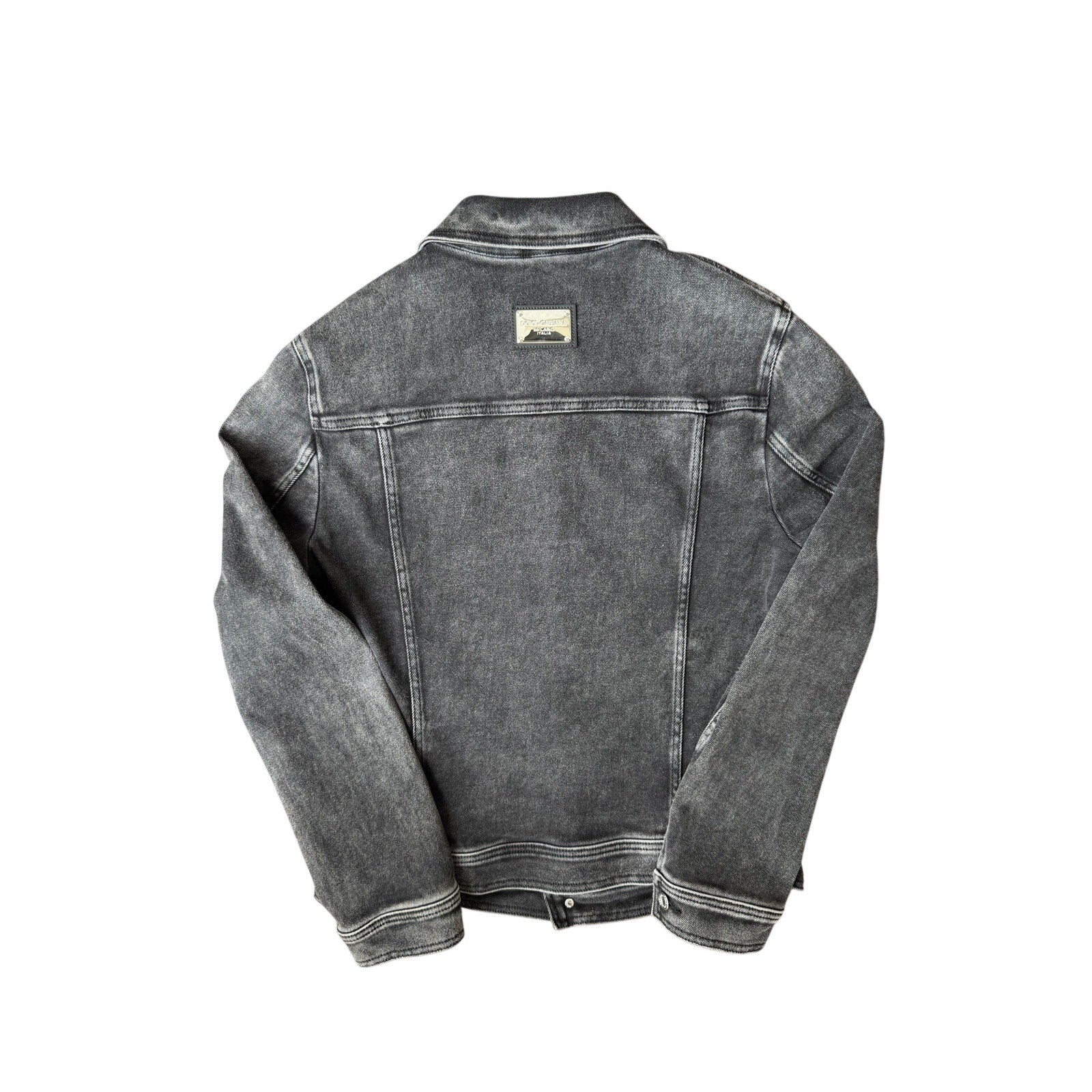 Size M - Dolce & Gabbana DG Graffiti Denim Jacket & Jeans Set