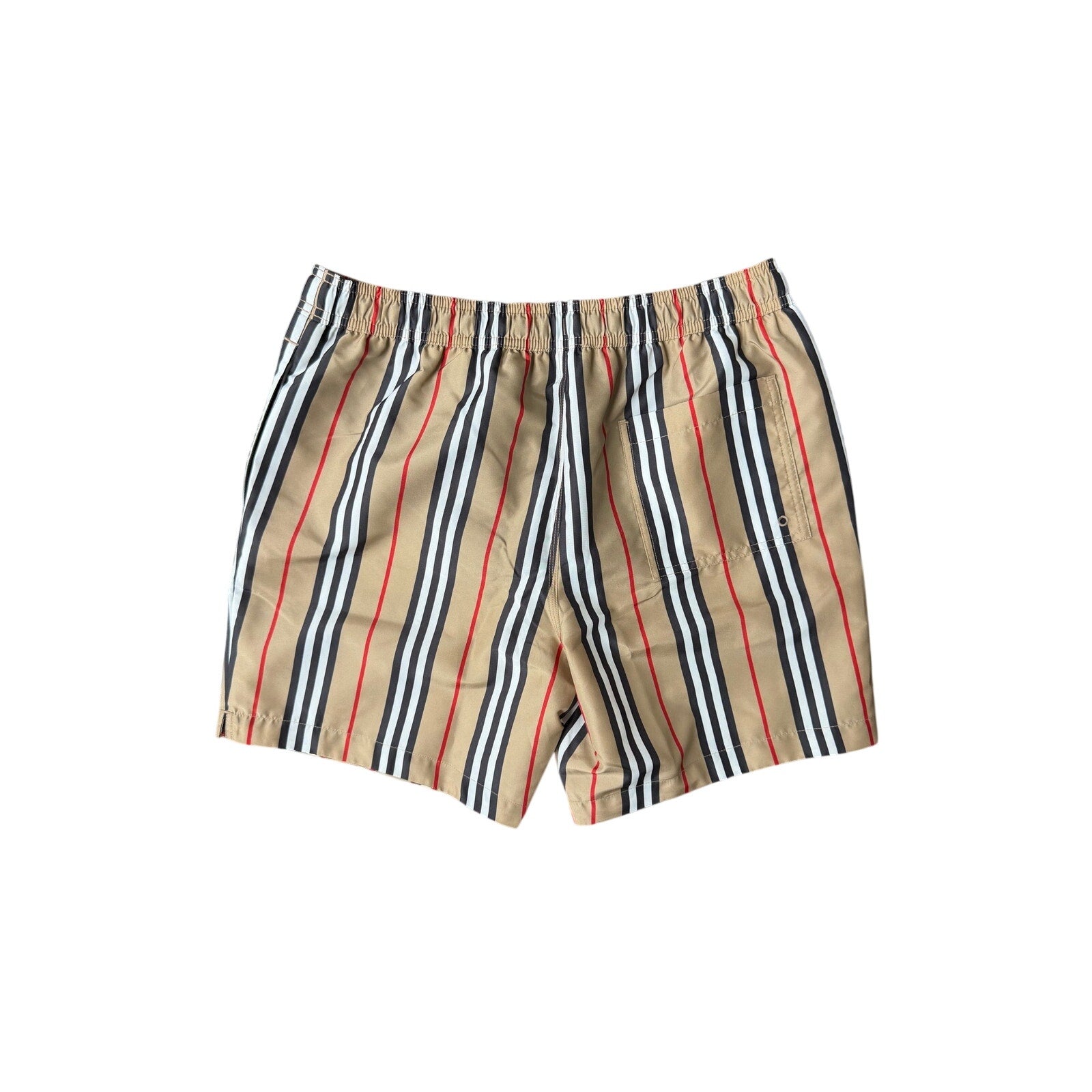 Size S - Burberry Check Swim Shorts NEW