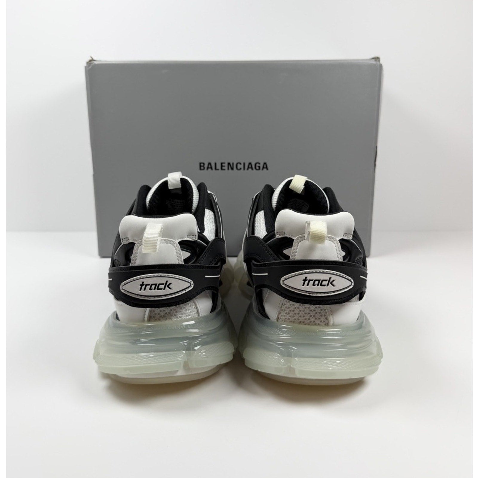 Size 47EU/14US - Balenciaga Track Black White Sneakers NEW