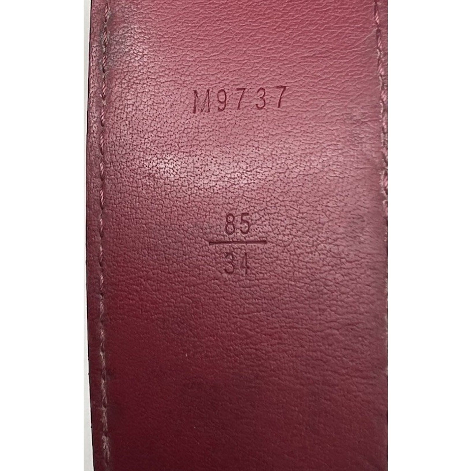 Size 85/34 - Louis Vuitton Epi Leather Deep Pink