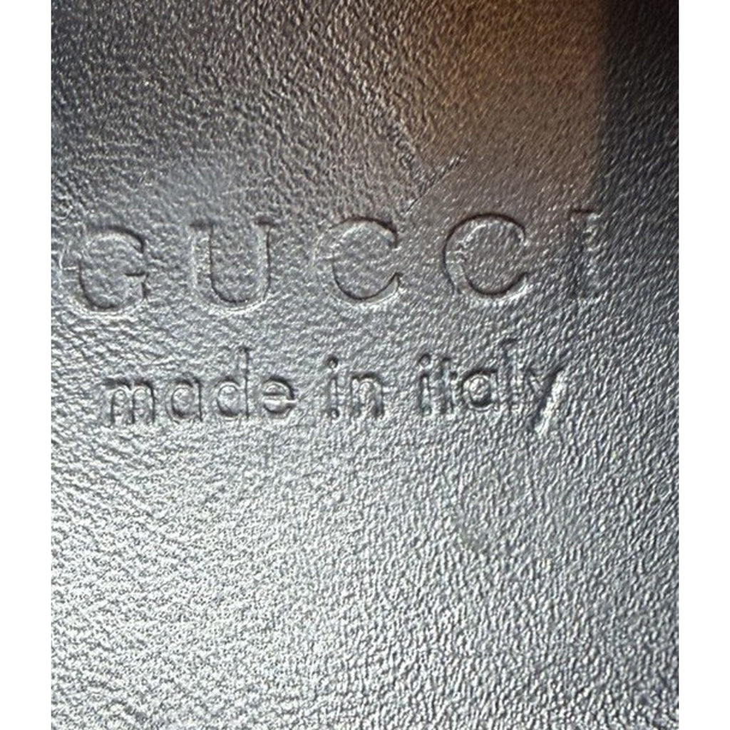 Size 8.5US - Gucci Bambi Web Silver Glitter Stud Sneakers