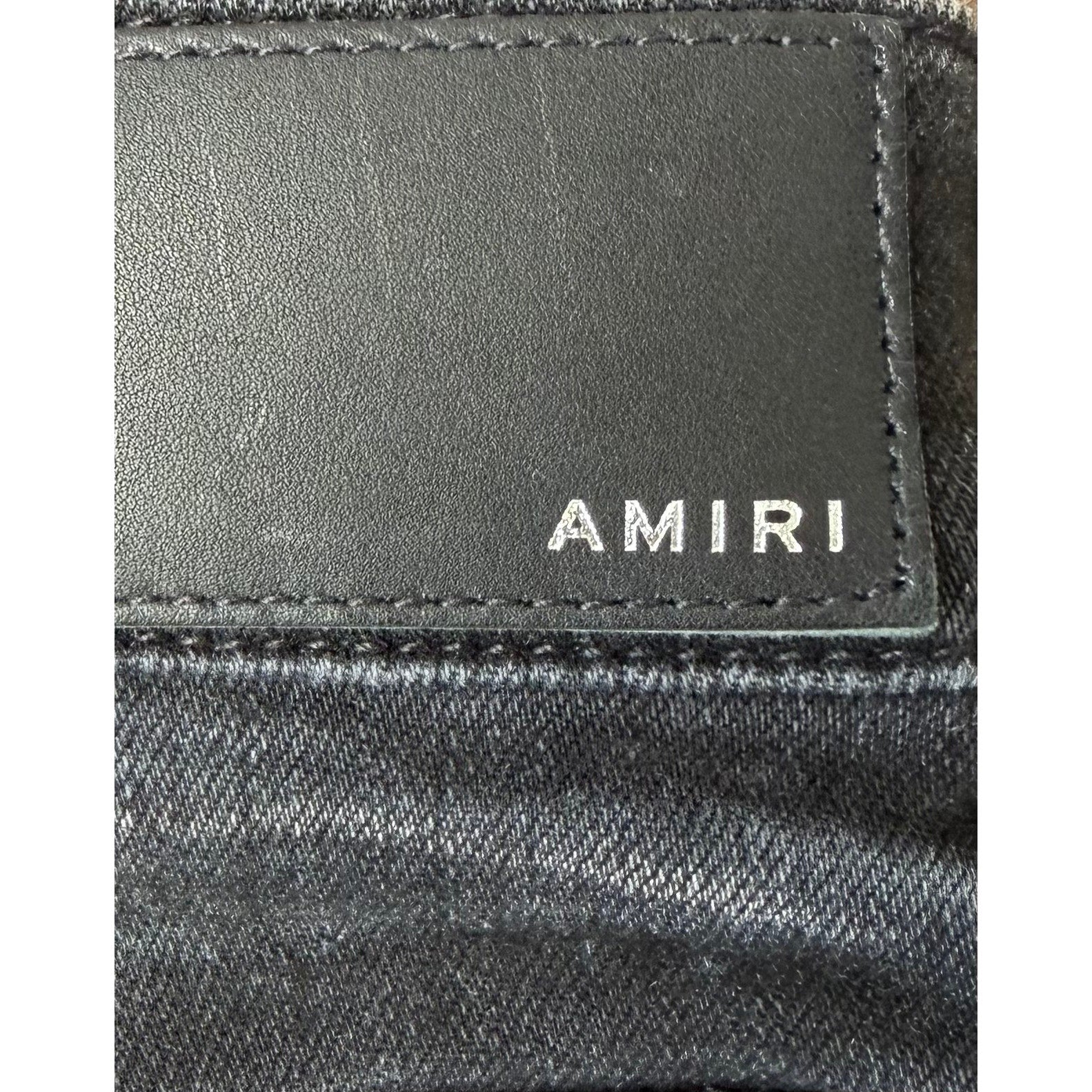 Size 36 - Amiri Black Crystal Jeans