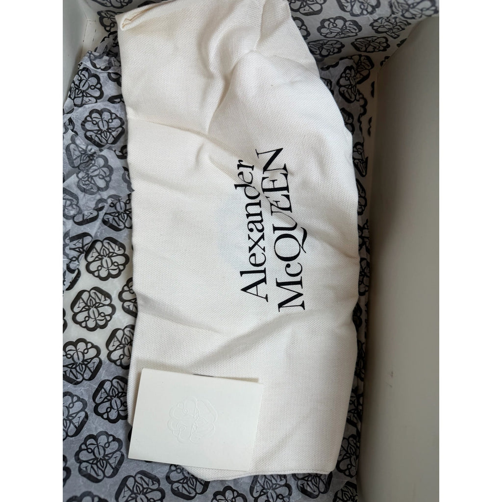 Size 41EU/8US - Alexander McQueen White Gold