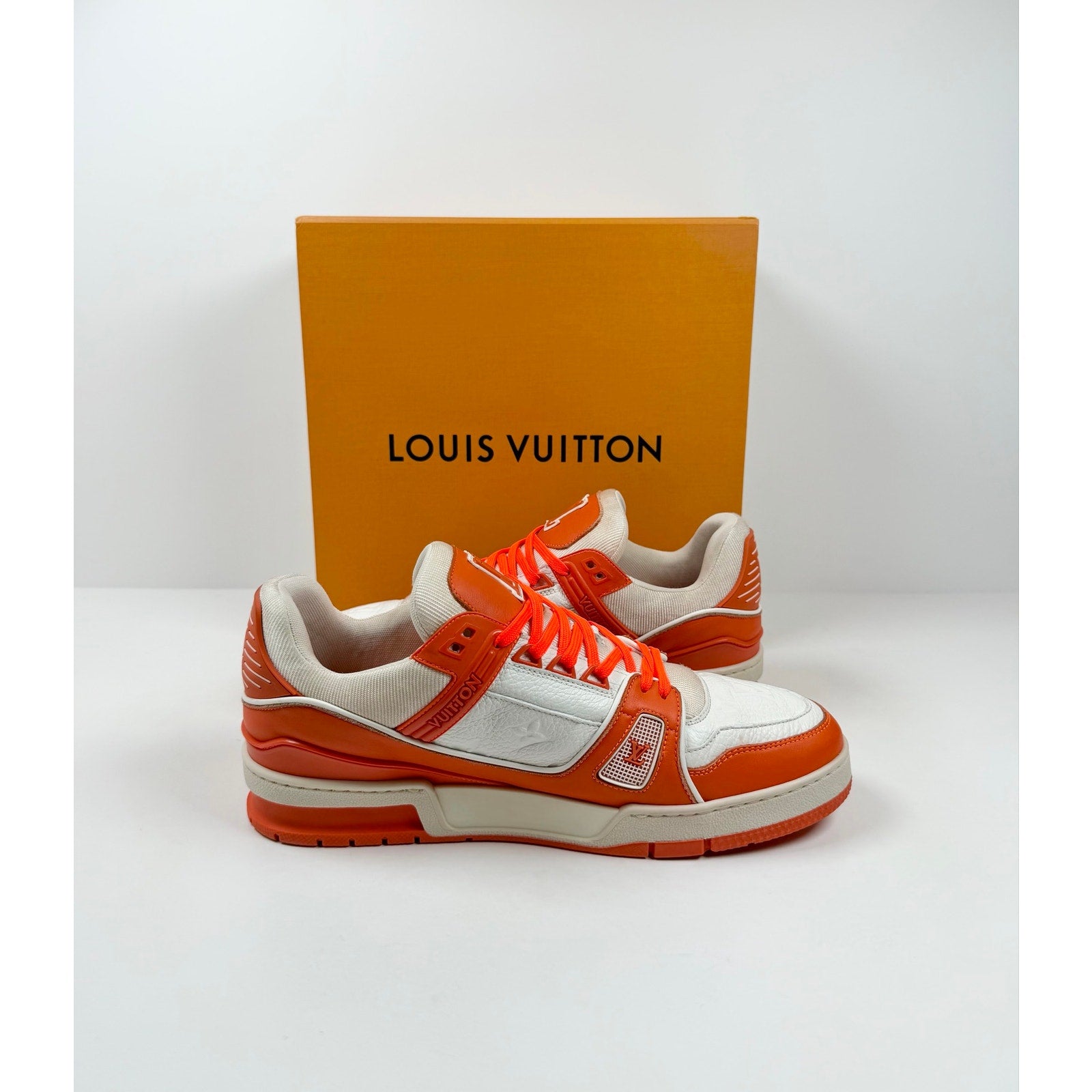 Size 8LV/9.5US - Louis Vuitton Trainer Orange