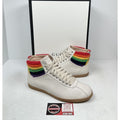 Size 7G/7.5US - Gucci Rainbow Collar Leather High