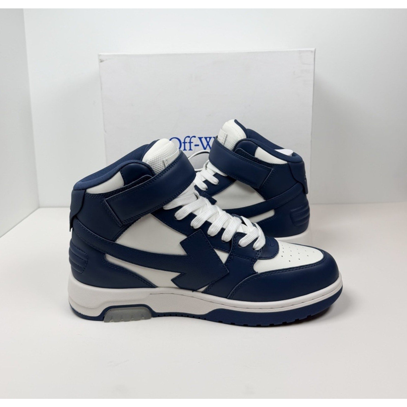 Size 41EU/8US- Off-White Out Of Office Mid Blue NEW