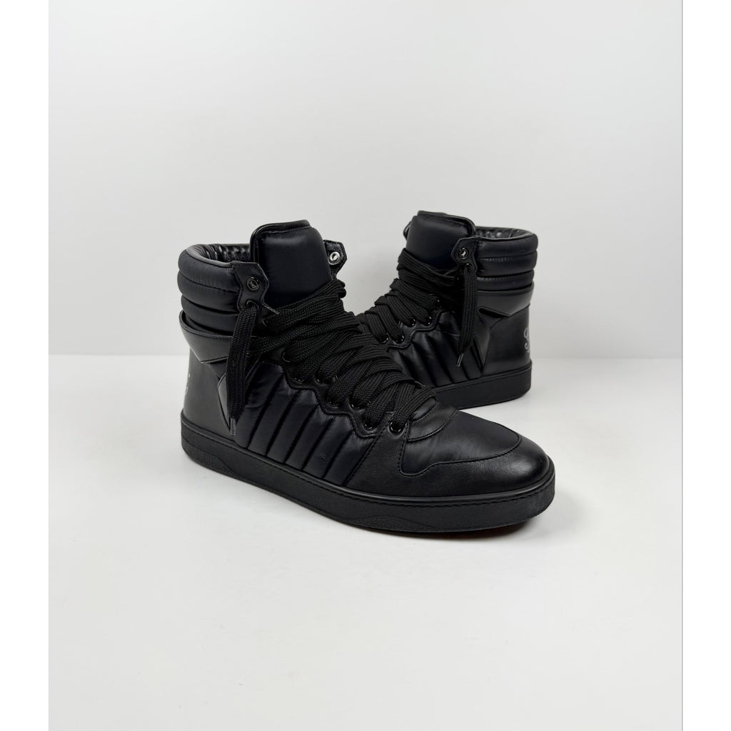 Size 11.5US - Gucci Quilted Leather High Top