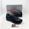 Size 9UK/10US - Prada Matchrace Blue Nylon Suede