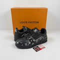 Size 7.5UK/8.5US - Louis Vuitton Black Leather Trainers