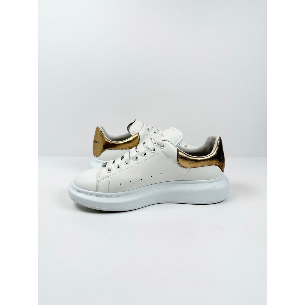 Size 43EU/10US - Alexander McQueen White Gold