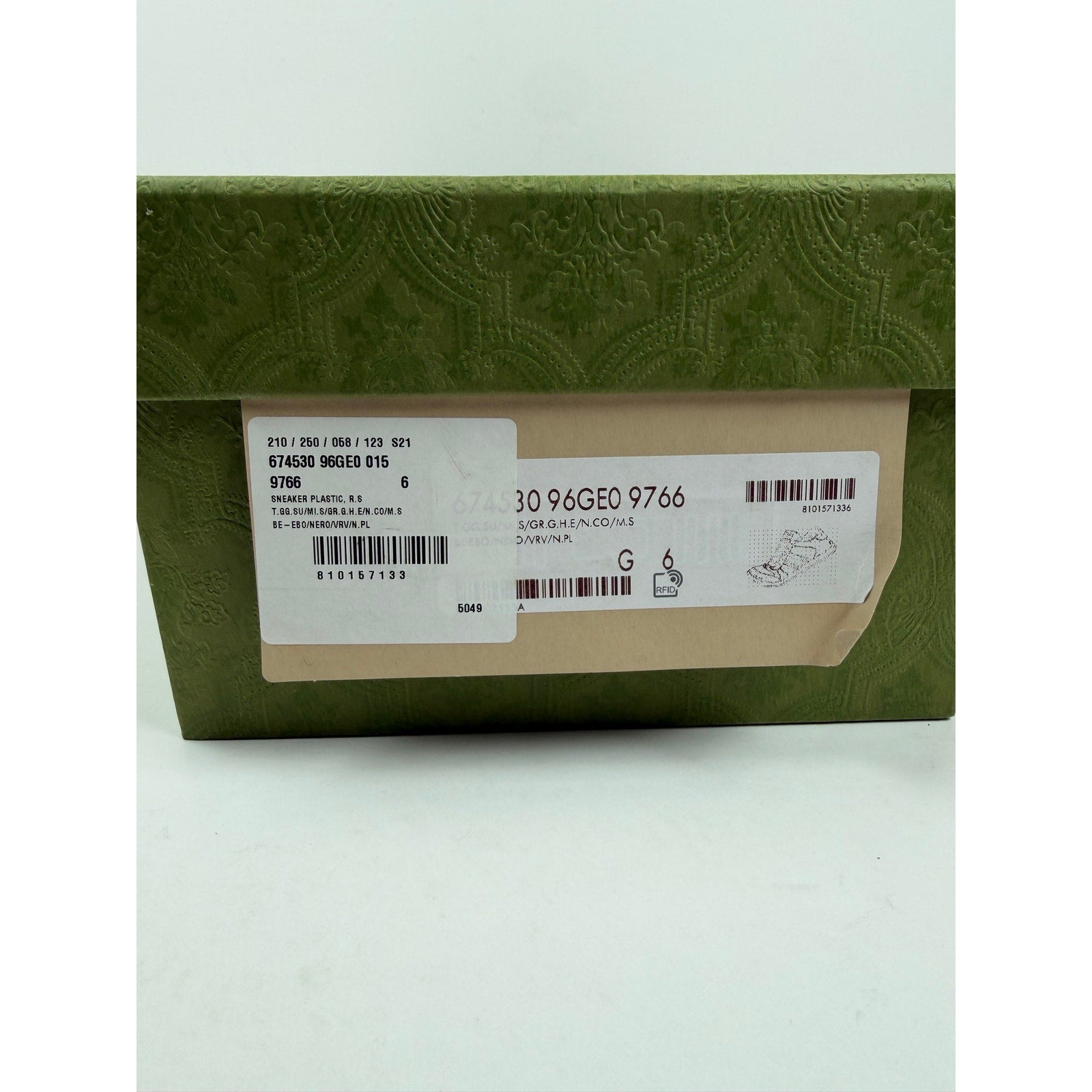 Size 6.5US - Gucci Screener GG Monogram NEW