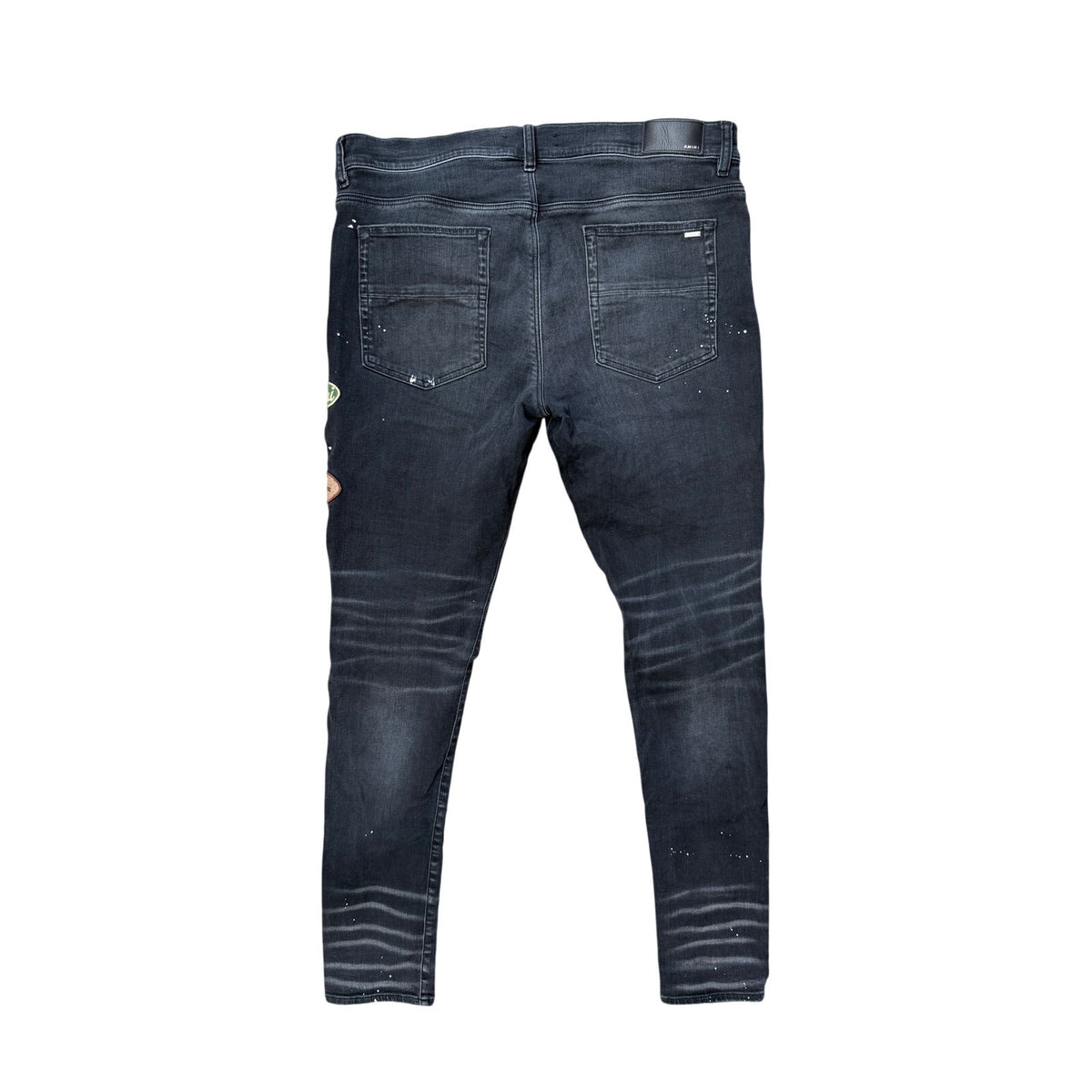 Size 38 - Amiri Patch Black Jeans