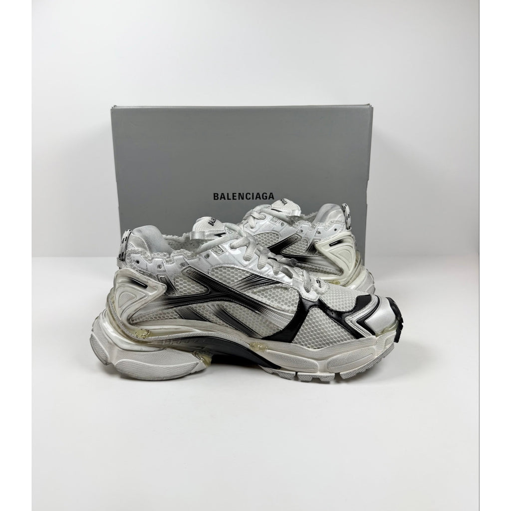 Size 46EU/13US - Balenciaga Runner White Black NEW