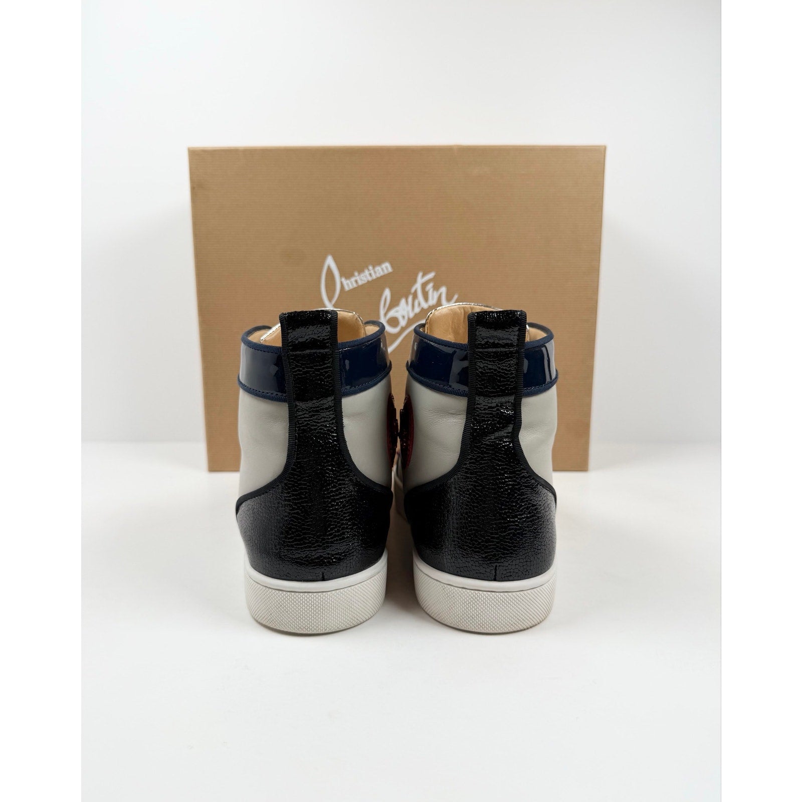 Size 9.5 - Christian Louboutin Spike High Top