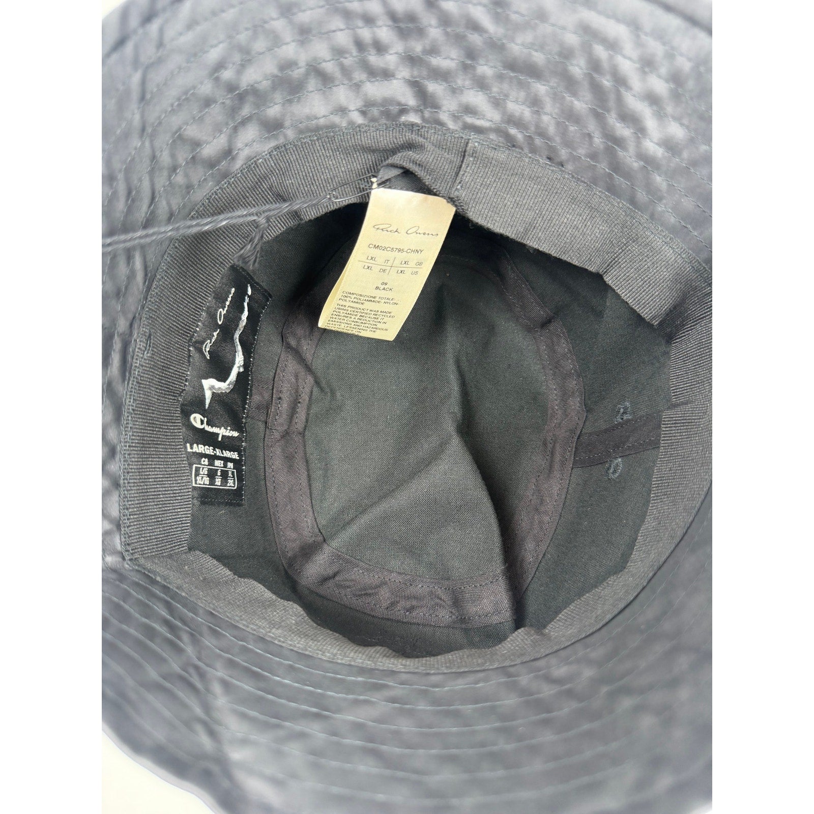 Rick Owen’s x Champion Bucket Hat