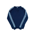 Size S - Dior Oblique Knit Blue Sweater