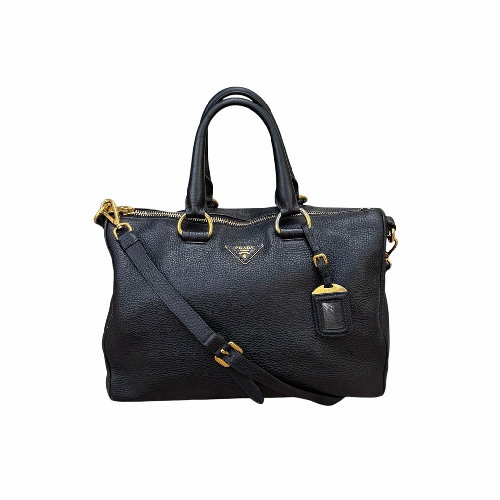 Prada Vitello Danio Leather Tote Bag