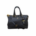 Prada Vitello Danio Leather Tote Bag