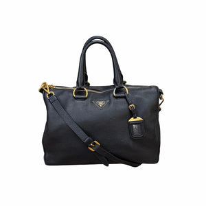 Prada Vitello Danio Leather Tote Bag