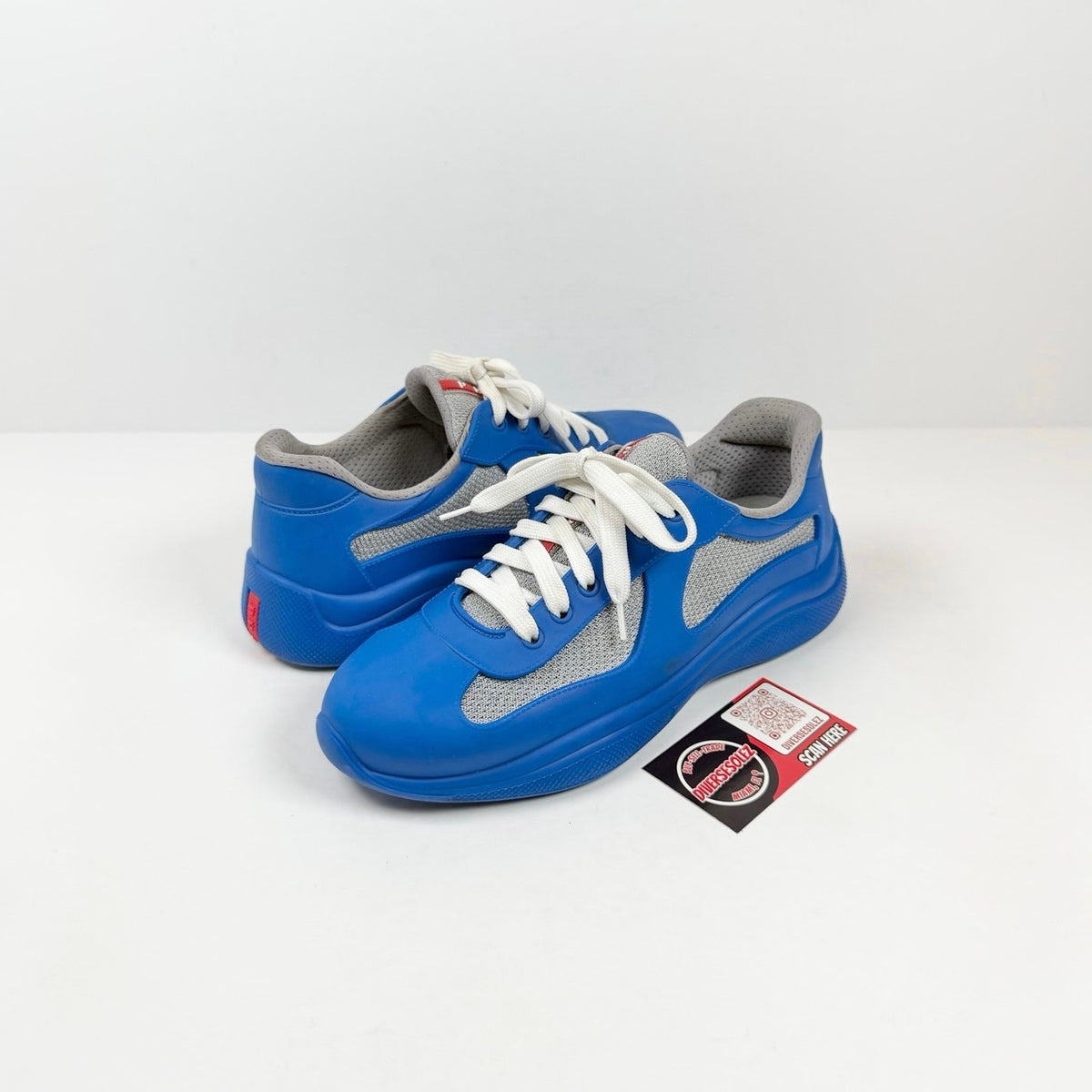 Size 7UK/8US - Prada Americas Cup Rubber Blue