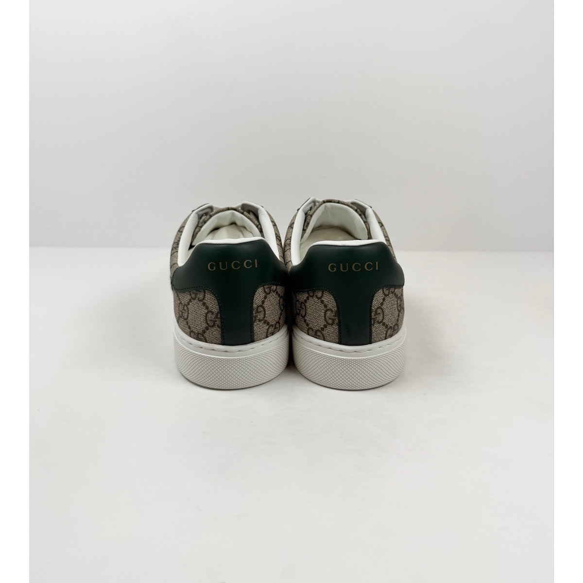 Size 8.5US - Gucci Ace Monogram Beige NEW