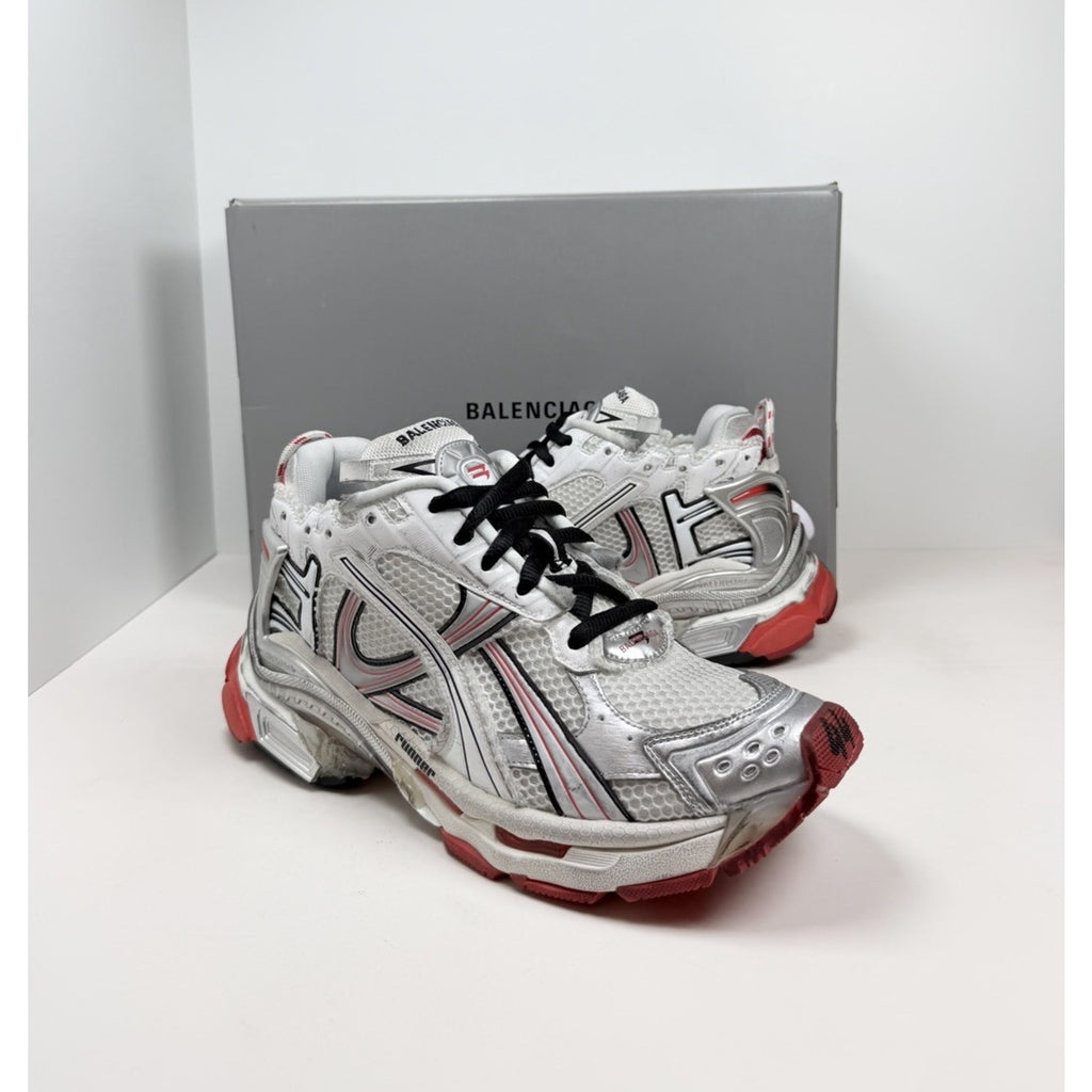 Size 44EU/11US - Balenciaga Runner White Red Black NEW