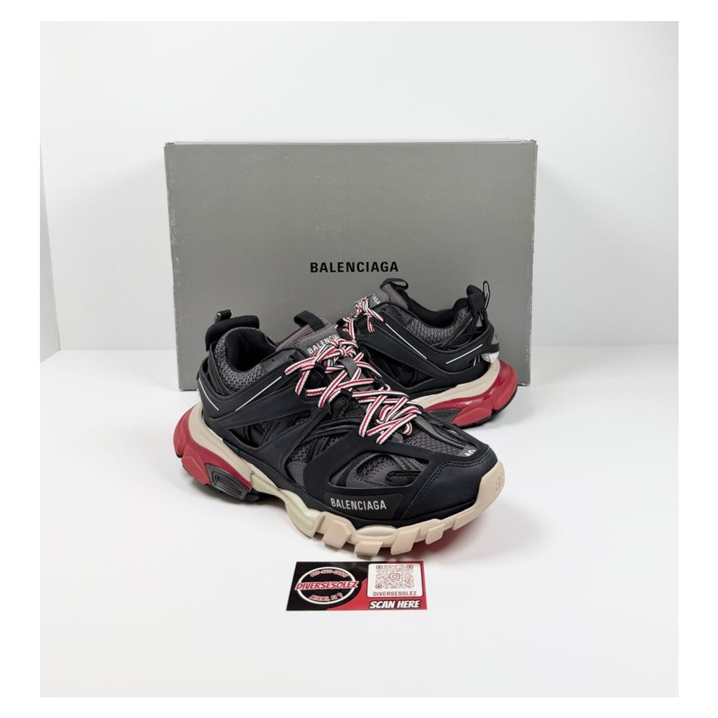 Size 40EU/7US - Balenciaga Track Black Red NEW