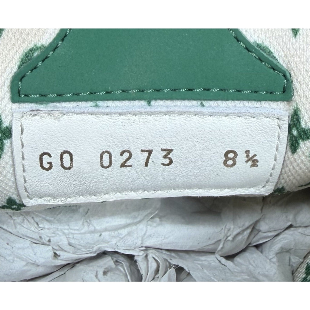 Size 8.5LV/9.5US - Louis Vuitton Skate Leather Green Sneakers