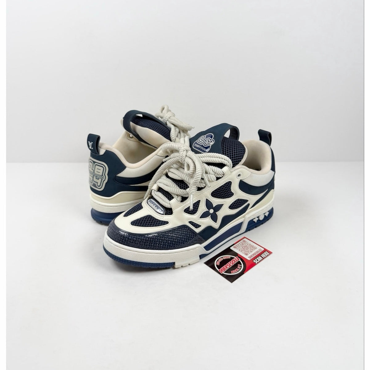 Size 7UK/8US - Louis Vuitton Skate Marine Blue
